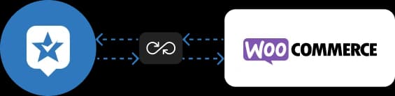 RaveCapture and WooCommerce integration connection diagram