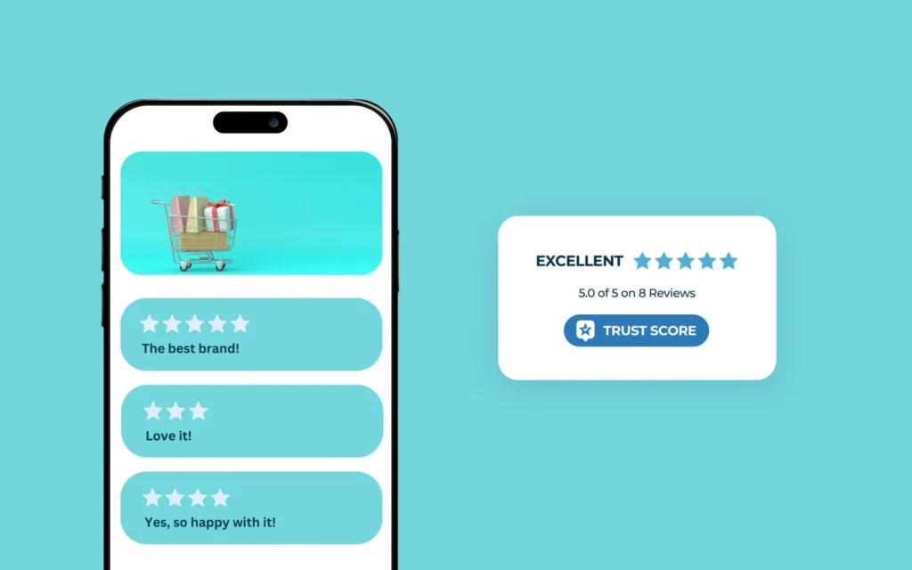 Customer receiving review incentive