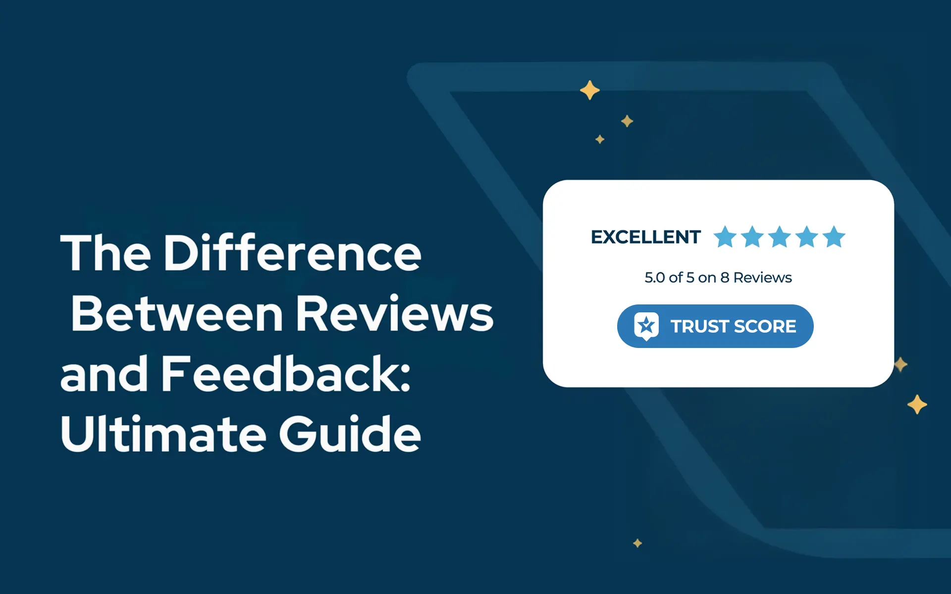 Difference between reviews and feedback for ecommerce businesses