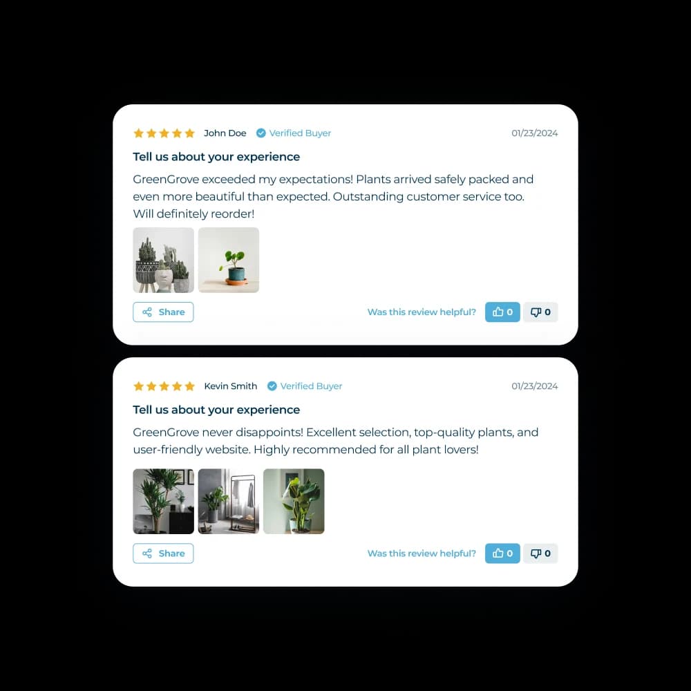 Instagram integration and shoppable galleries for social content