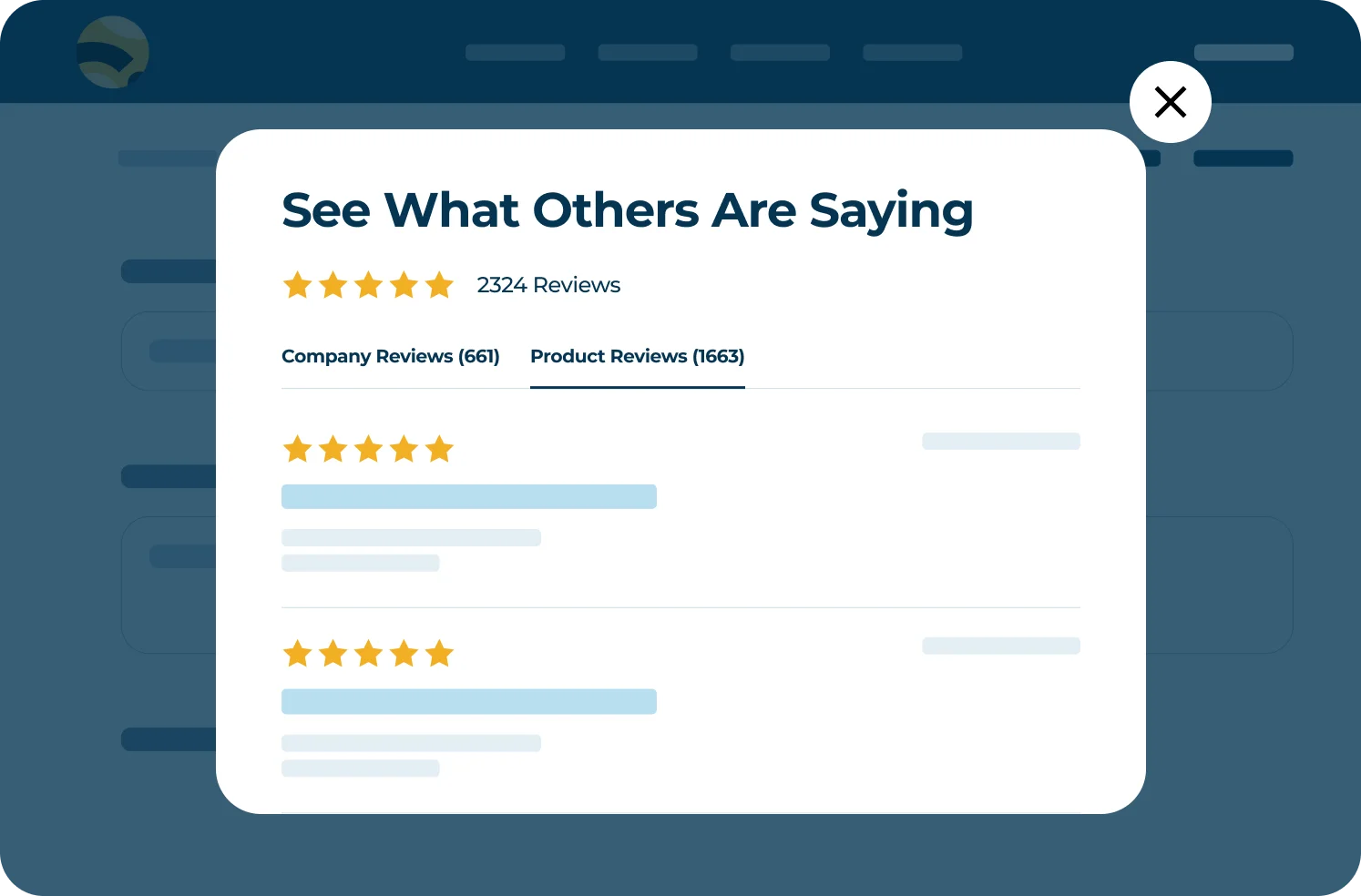 RaveCapture Google review widgets embedded across a storefront experience