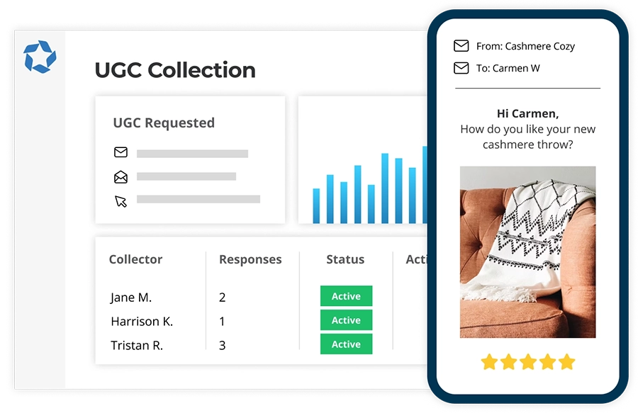 collect user generated content with ease