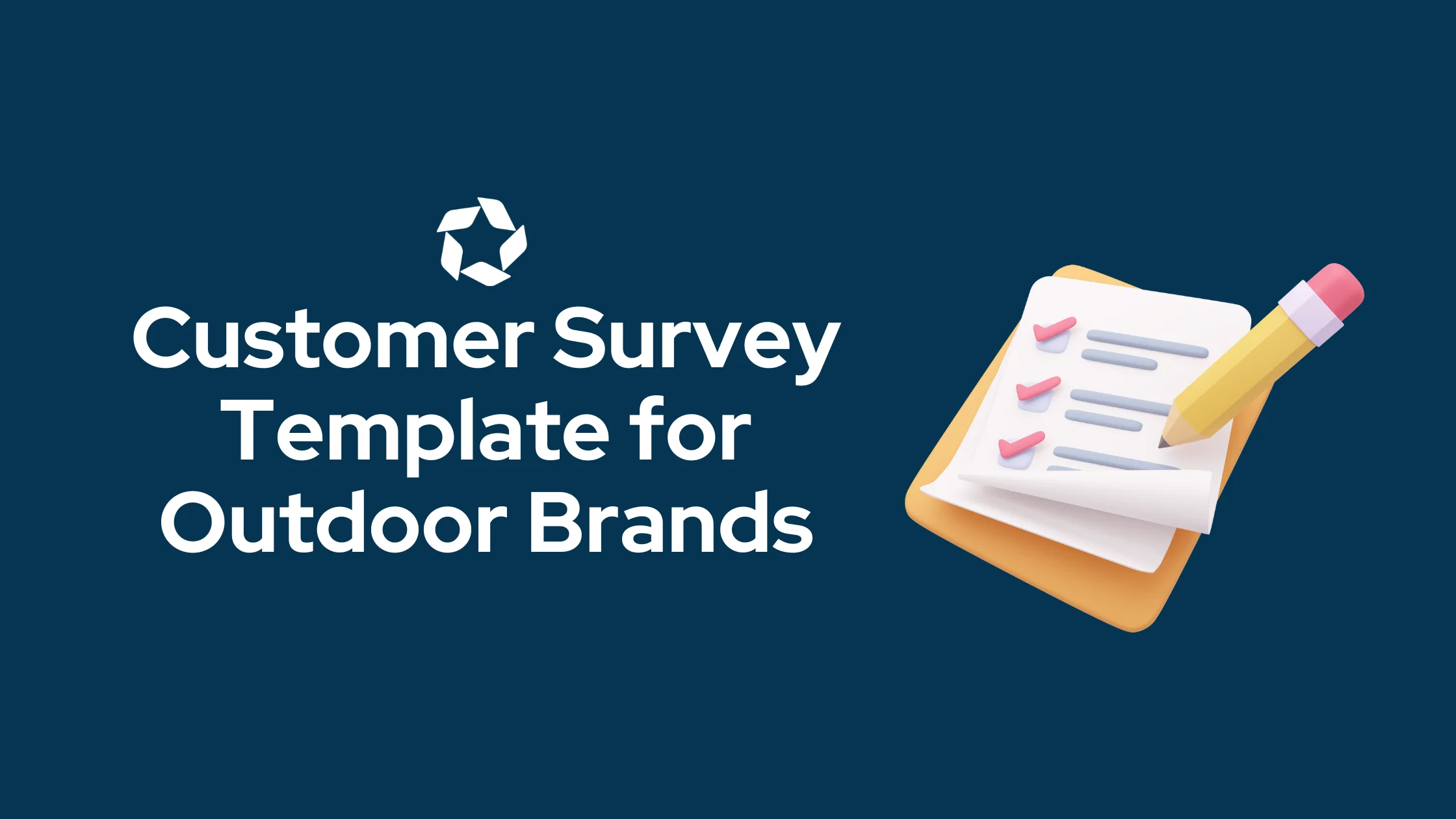 customer survey template clipboard
