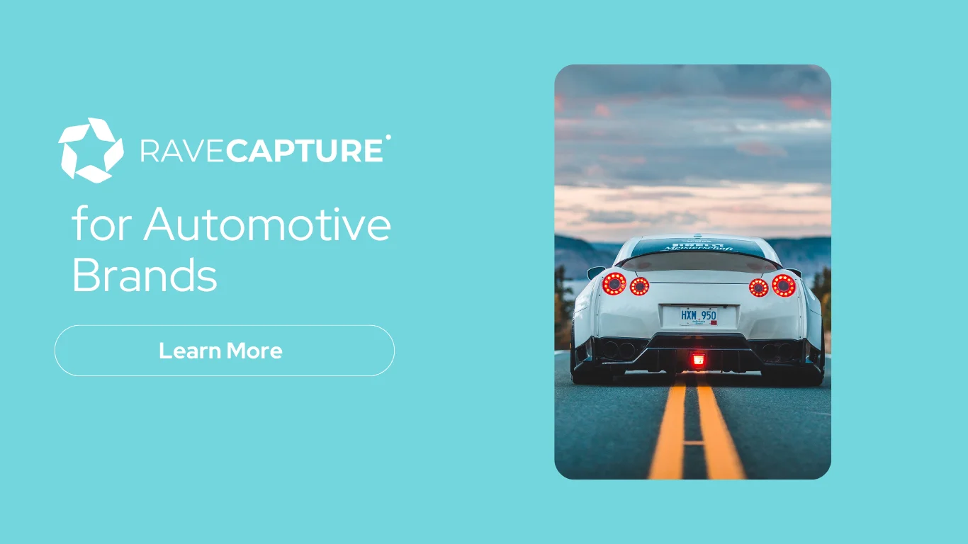 RaveCapture for Auto Accessory Brands