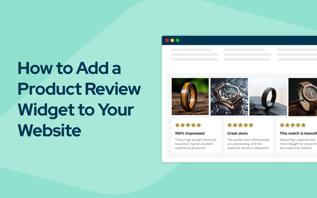 How to Add a Product Review Widget to Your Website