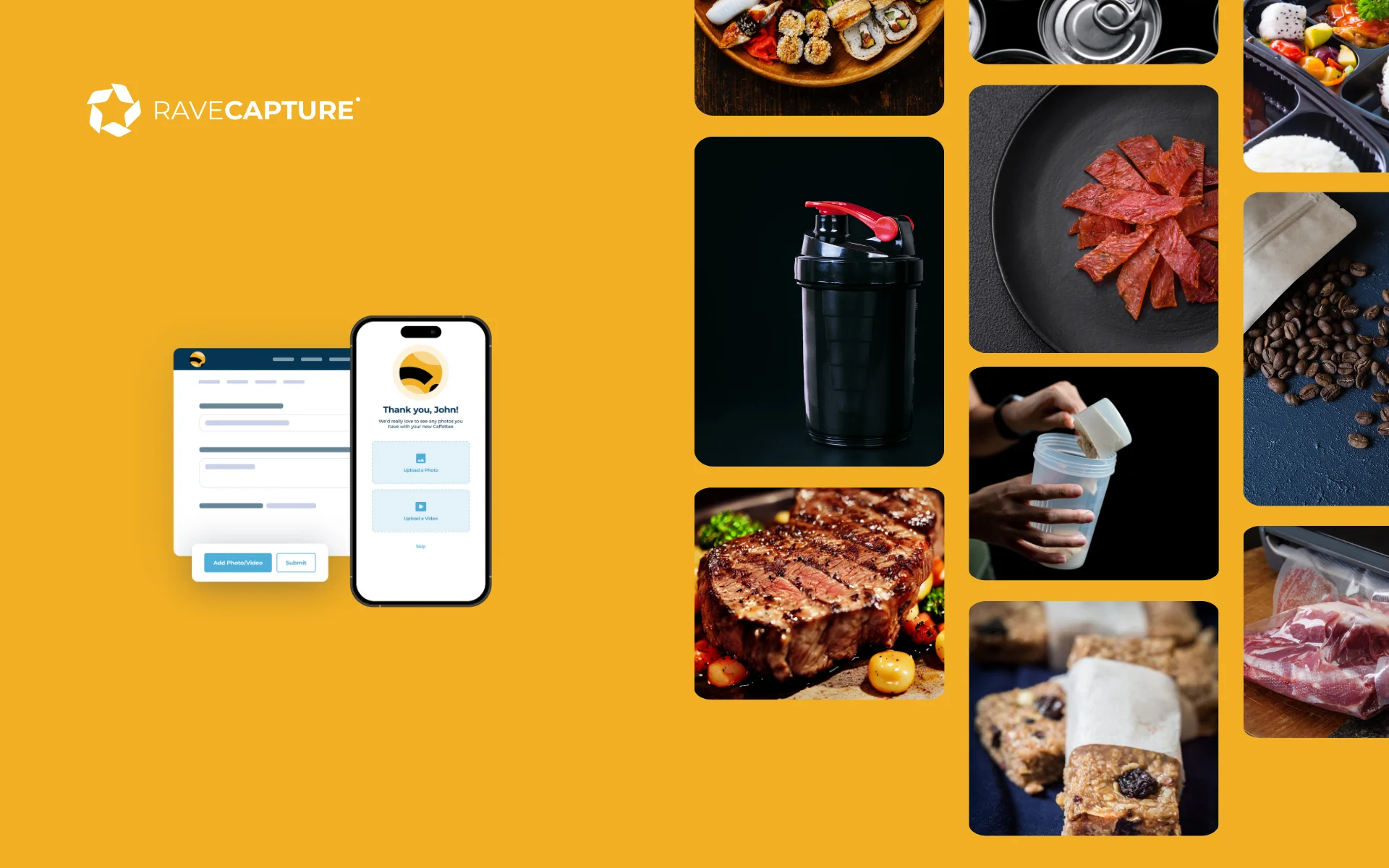 5 Food Brands Using RaveCapture to Collect Reviews and UGC