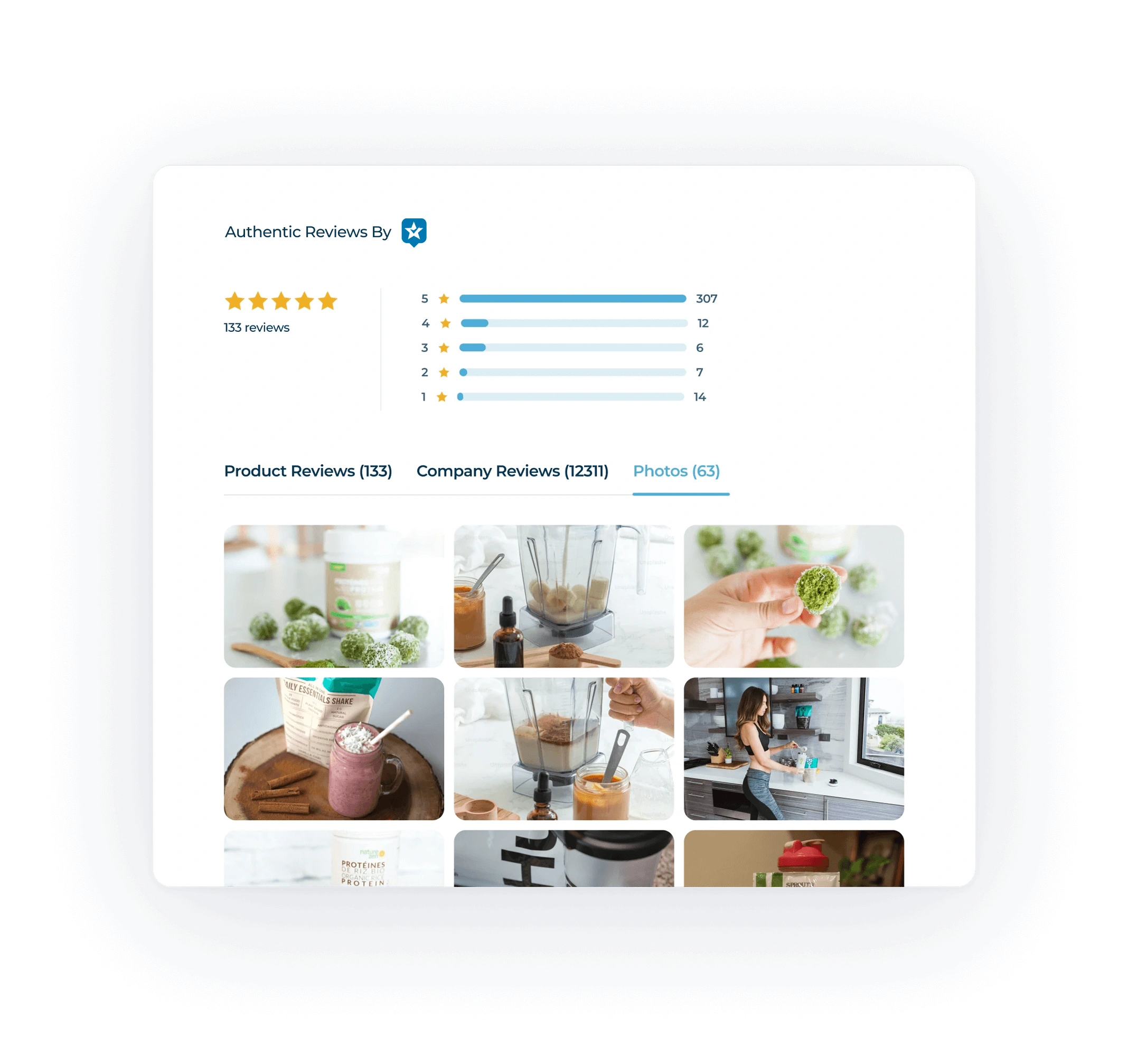 Food & Supplements-01 Food and Supplements Review Widget